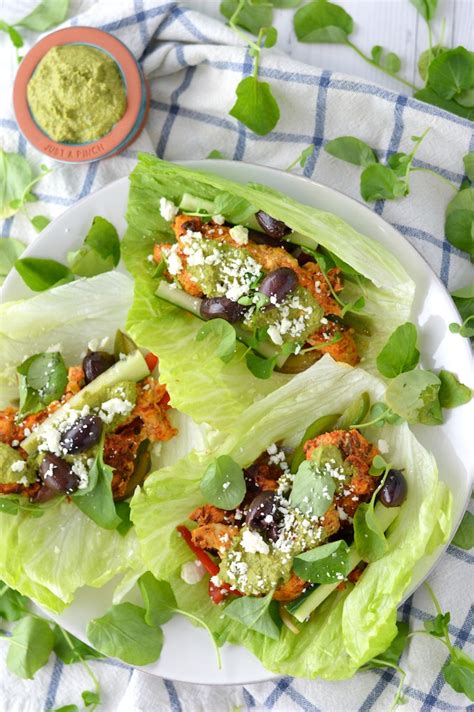 greek-chicken-lettuce-wraps-recipe-chisel-fork image