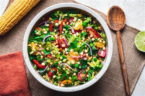 easy-smoky-summer-fresh-corn-salad-with-cilantro image
