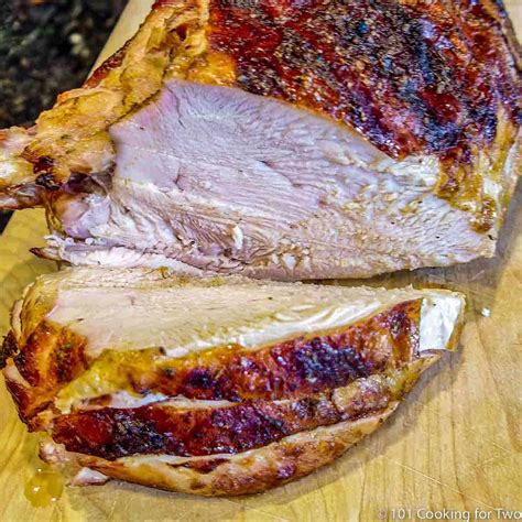 grilled-turkey-breast-with-brown-sugar-rub-101-cooking-for-two image