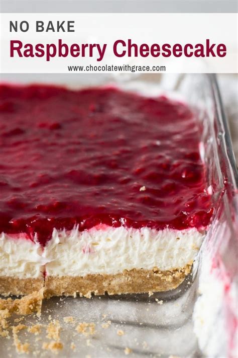 no-bake-raspberry-cheesecake-chocolate-with-grace image