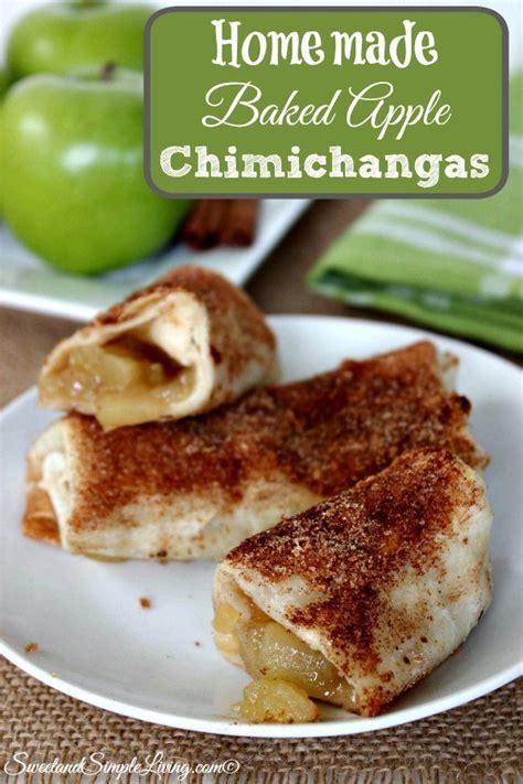 homemade-baked-apple-chimichangas-sweet-and image