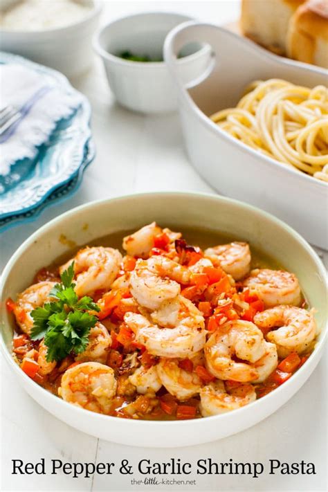 red-pepper-and-garlic-shrimp-pasta-the-little-kitchen image