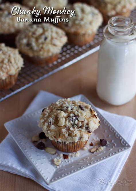 chunky-monkey-banana-muffin-recipe-barbara-bakes image