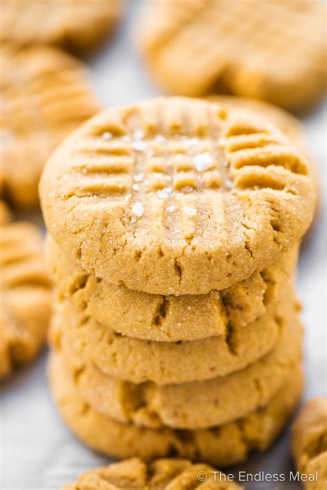 best-chewy-peanut-butter-cookies-the-endless-meal image