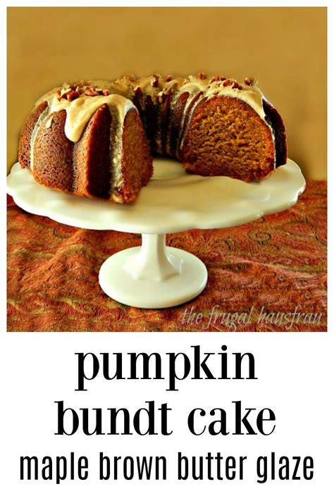 pumpkin-bundt-cake-with-maple-bourbon-brown image