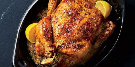 juicy-lemon-and-herb-roast-chicken-recipe-food-wine image