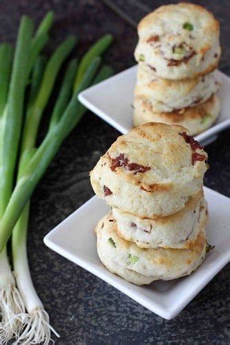cream-biscuits-with-prosciutto-parmesan-cheese image