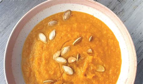 spicy-pumpkin-and-butternut-squash-soup-pepperscale image