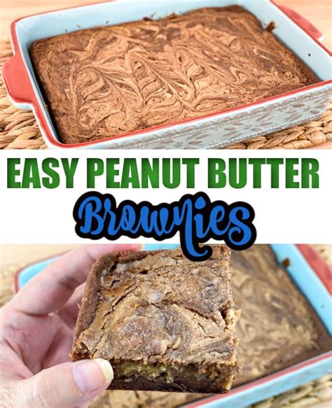 easy-peanut-butter-brownies-brownie-mix image