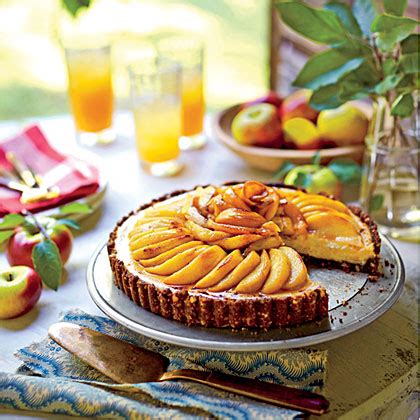 caramel-apple-cheesecake-tart-recipe-myrecipes image