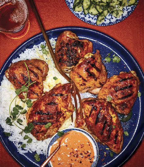 indonesian-grilled-chicken-with-spicy-peanut-sauce image