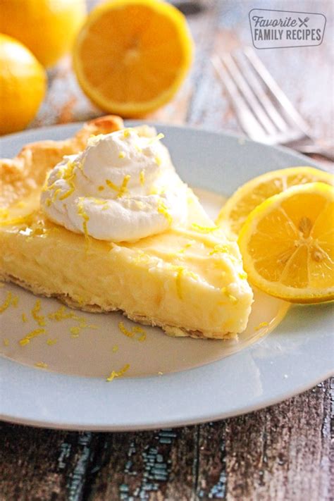 easy-sour-cream-lemon-pie-favorite-family image