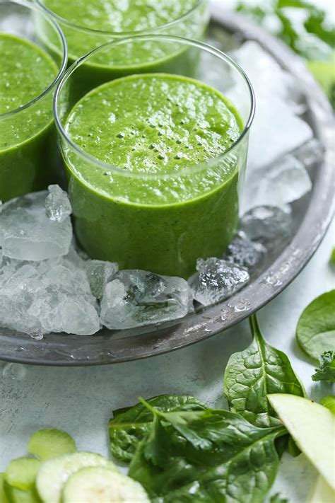 green-detox-smoothie-damn-delicious image