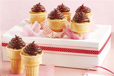 banana-and-chocolate-malt-cake-cones-canadian-living image