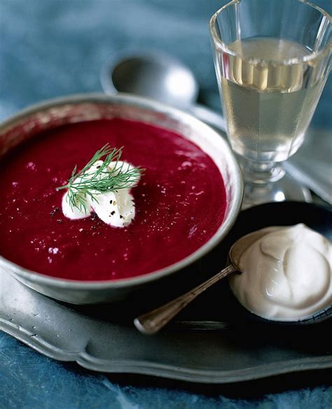 beetroot-soup-recipe-delicious-magazine image