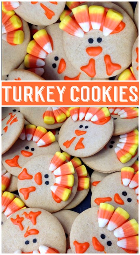 candy-corn-turkey-cookies-for-a-thanksgiving-treat image