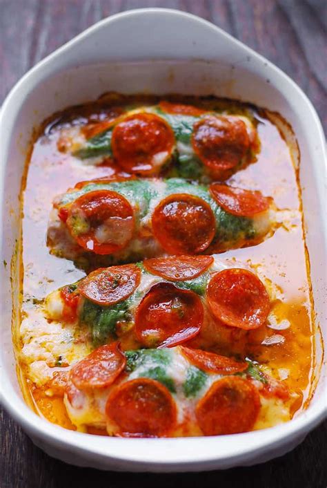 pepperoni-chicken-with-mozzarella-and-basil-pesto image