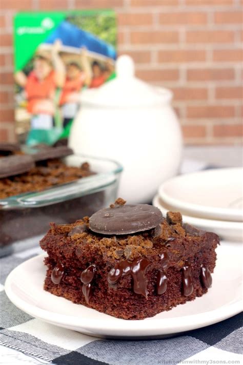 thin-mint-chocolate-poke-cake-kitchen-fun-with-my-3 image