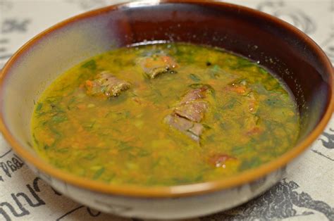 split-pea-and-lentil-soup-with-pork-chops-momsdish image