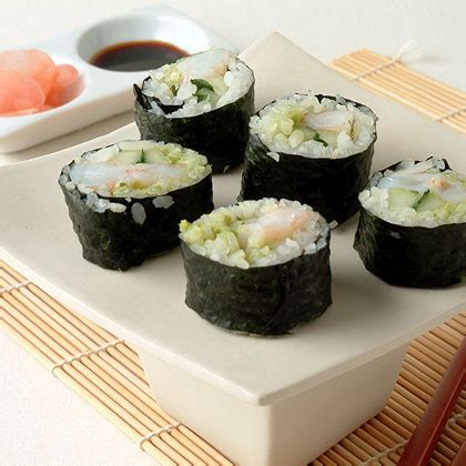 avocado-and-shrimp-sushi-recipe-myrecipes image