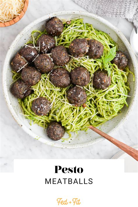 pesto-meatballs-fed-fit image