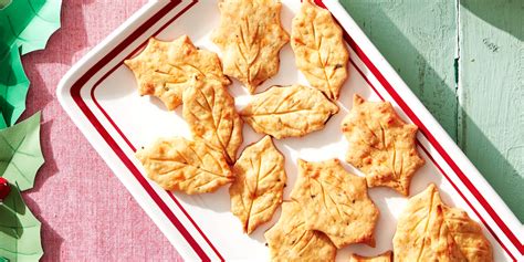 how-to-make-cheddar-holly-crackers-country-living image