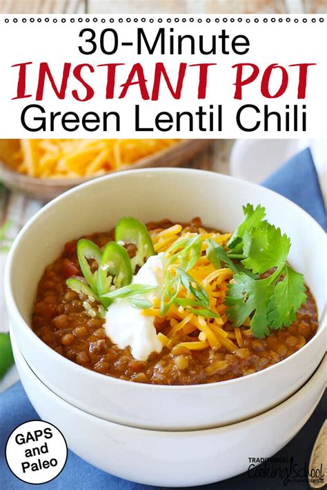 30-minute-instant-pot-green-lentil-chili-gaps-paleo image