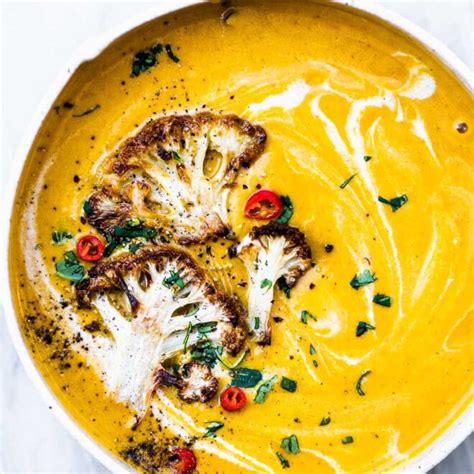 coconut-curried-cauliflower-soup-the-endless-meal image