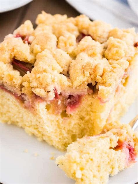 rhubarb-coffee-cake-recipe-with-streusel-tastes-of-lizzy-t image