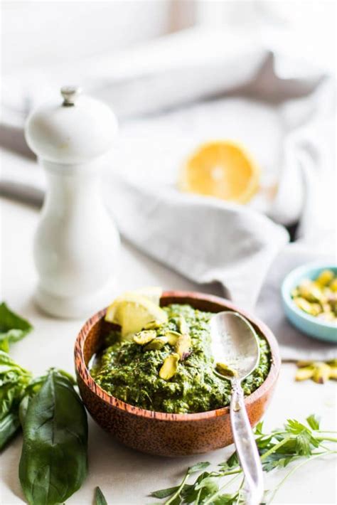 pistachio-herb-pesto-sunkissed-kitchen image