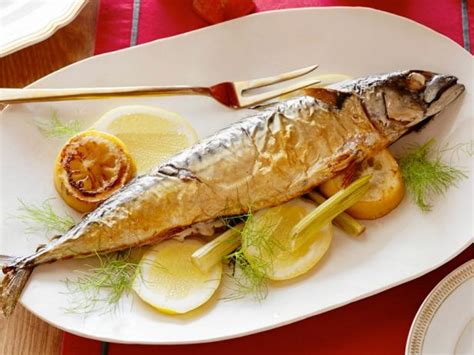 roasted-whole-mackerel-recipes-cooking-channel image