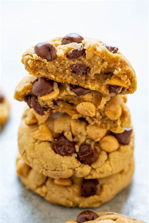 chocolate-chip-peanut-butter-chip-cookies-averie-cooks image