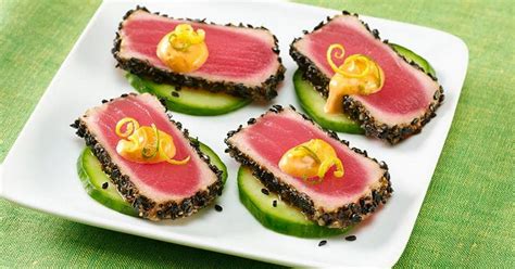 black-sesame-ahi-tuna-with-wasabi-citrus-aioli image