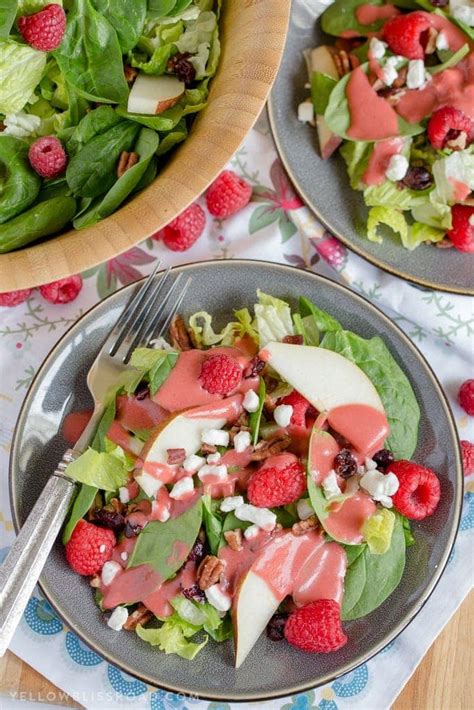 pear-salad-with-raspberry-vinaigrette-yellowblissroadcom image
