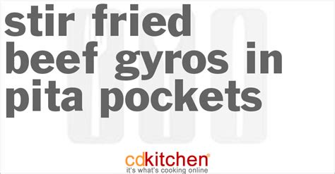 stir-fried-beef-gyros-in-pita-pockets image