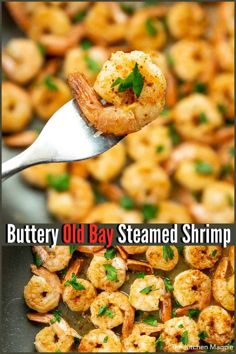 buttery-old-bay-steamed-shrimp-recipe-the-kitchen image