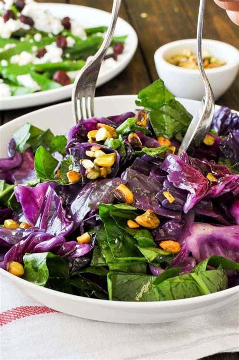 garlic-butter-warm-red-cabbage-salad-recipetin-eats image