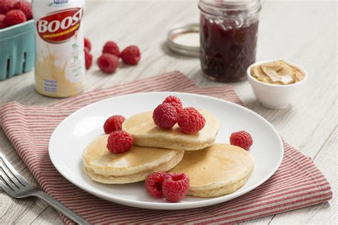boost-high-protein-pbj-pancakes-made-with-nestle image