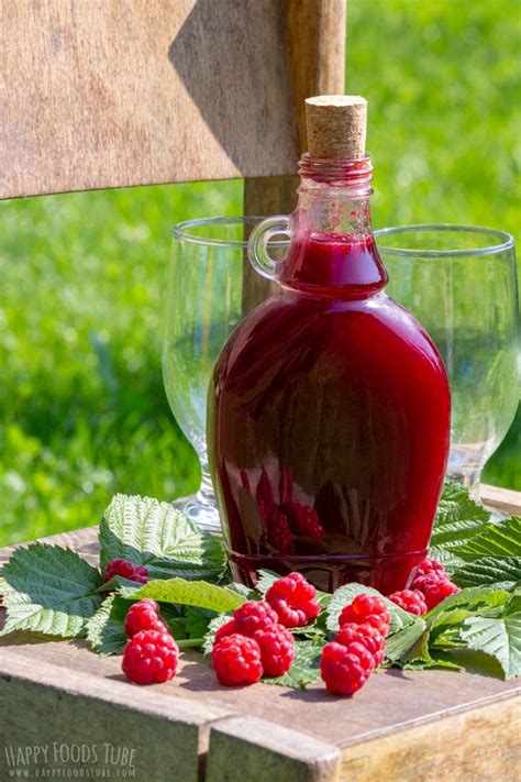 homemade-raspberry-syrup-recipe-happy-foods-tube image