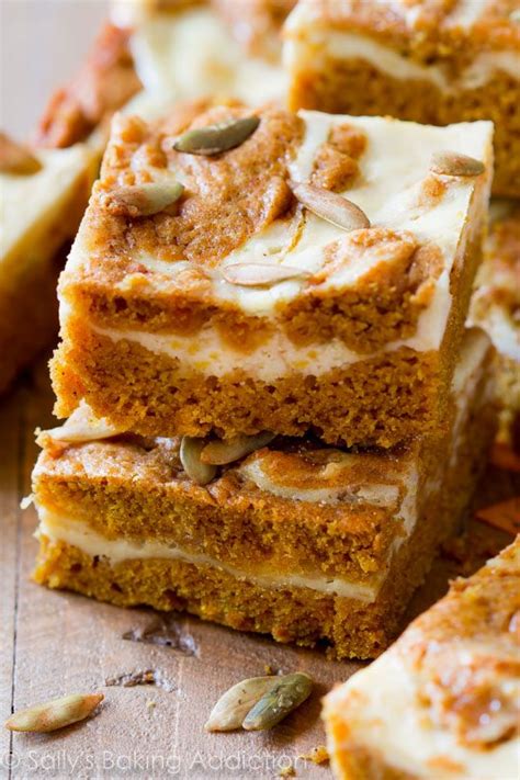 pumpkin-cream-cheese-swirl-bars-sallys-baking image
