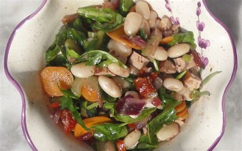 warm-white-bean-salad-the-veggie-table image