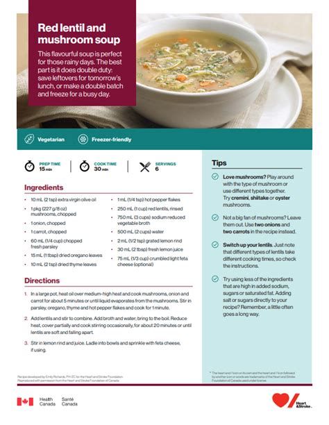 red-lentil-and-mushroom-soup-canadas-food-guide image