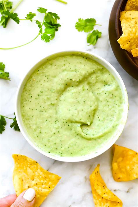 creamy-avocado-salsa-verde-foodiecrushcom image
