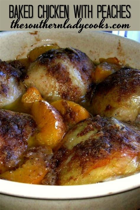 baked-chicken-with-peaches image