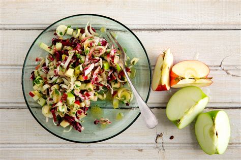 chopped-salad-with-apples-walnuts-and-bitter-lettuces image