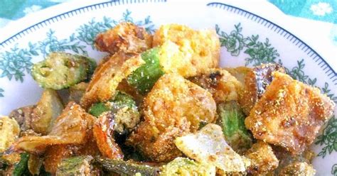 fried-okra-and-green-tomato-combo-cooking-with-k image