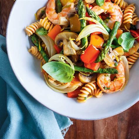 vegetable-and-shrimp-pasta-recipes-list image