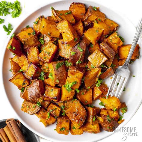 roasted-sweet-potatoes-crispy-easy-wholesome image