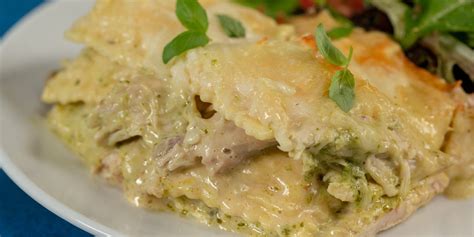 creamy-chicken-ravioli-lasagna-recipe-myrecipes image