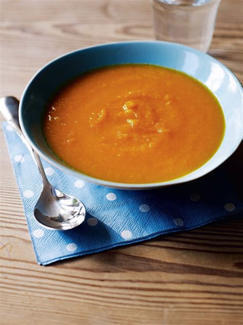 carrot-and-orange-soup-recipe-delicious-magazine image